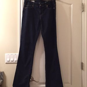 Sexy boot cut Gap jeans, long